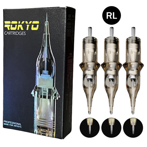 ROKYO Pro Tattoo Needle Cartridges - Round Liner