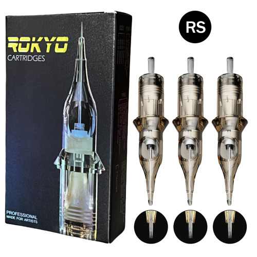 ROKYO Pro Tattoo Needle Cartridges - Round Shader
