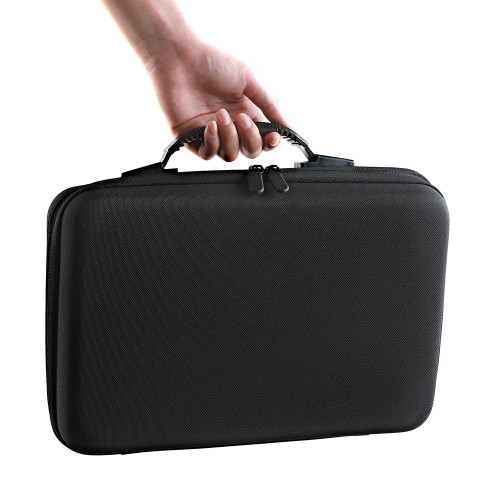 Portable Tattoo Travel Case Black Blank Box Safety Protection Hard Case Hand Bag For Tattoo Equipment