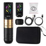 Ambition Seher Wireless Tattoo Machine Pen W 2.2-4.2mm Adjustable Stroke 2400mAh Touching Screen Battery