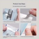 200pcs Manicure Sterilization Bags: Made of Medical-Grade CPP/PET Film, Suitable for Dentistry and Nail Care