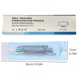 200pcs Manicure Sterilization Bags: Made of Medical-Grade CPP/PET Film, Suitable for Dentistry and Nail Care