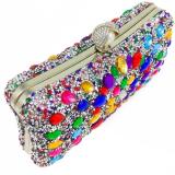 CDB05 bags Crystal Dinner evening party clutch with chains
