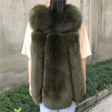 BLRFV01 Real Fox Fur Vest