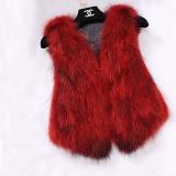 BLRFV02 Fashion Real Fox Fur Vest