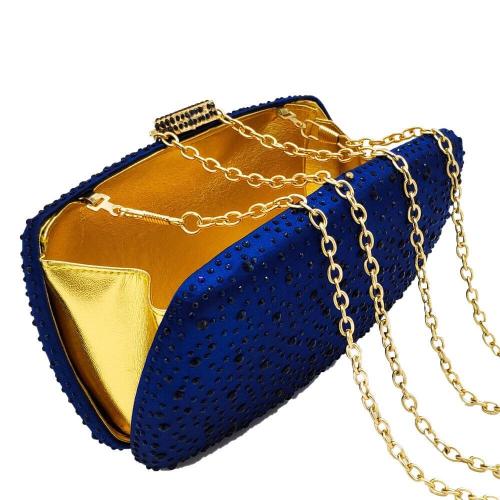 CDB15 tote bags Crystal Dinner evening party clutch with chains