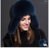 BLFC Leifeng High Quality Luxury Fox and Raccoon Fur Cap