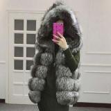 BLFFV03 Fashion Faux Fox Fur Vest