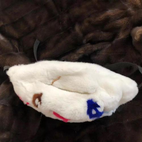 BLFP03 Rex Rabbit Fur Fanny Packs Waist Bags