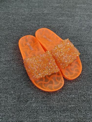 BLJS05 Candy Color Jelly Slides Slippers