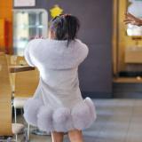 136  Most Popular Children Kids Faux Fox Fur Vest