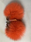 BLBO Super Cute Baby Orange Fur Slides Slippers
