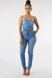 BLPJ02 Fashion Jeans Bodysuit