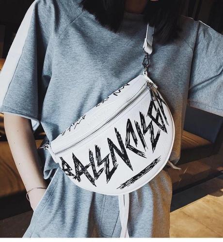 BLPFP Fashion Woman PU Fanny Packs Waist Bag