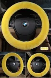 BLWC02 Short Wool Fur Steering Wheel Covers