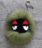Women Bag Accessories Bag Charm Monster KeyChains