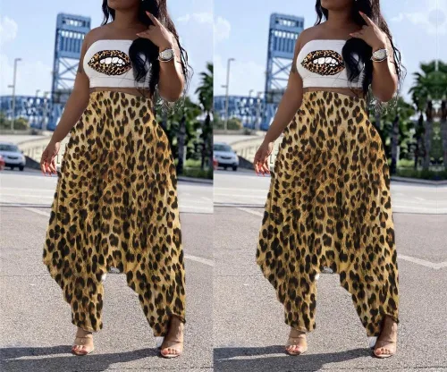 BLBS01 Leopard Streetwear Sexy Body Suit