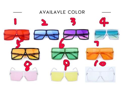 BLS26 Fahion Candy Colorful Sunglasses 2740