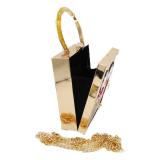 CDB09 face bags Crystal Dinner evening party clutch with chains