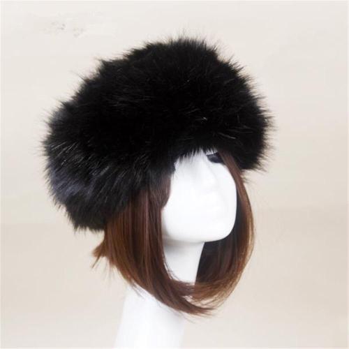 BLFFHB Hot Sale Best Quality Black Faux Fur Headband