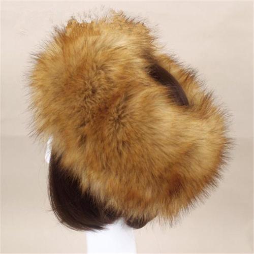 BLFFHGB Hot Sale Best Quality Grass Brown Faux Fur Headband