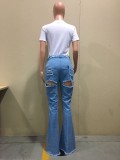 H840201 Fashion Jeans Pants Pant D8342