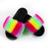 Faux Fur Slides Slipper