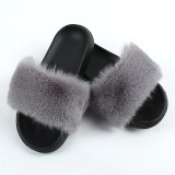 Faux Fur Slides Slipper