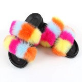 Faux Fur Slides Slipper