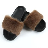 Faux Fur Slides Slipper