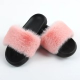 Faux Fur Slides Slipper