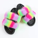 Faux Fur Slides Slipper