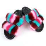 Faux Fur Slides Slipper