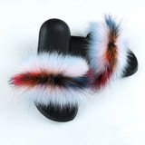 Faux Fur Slides Slipper Slippers Slide