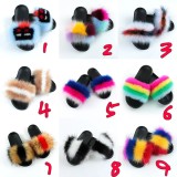 Faux Fur Slides Slipper Slippers Slide