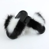 Faux Fur Slides Slipper Slippers Slide