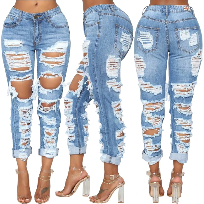 HSF2061 Fashion Jeans Pants Pant