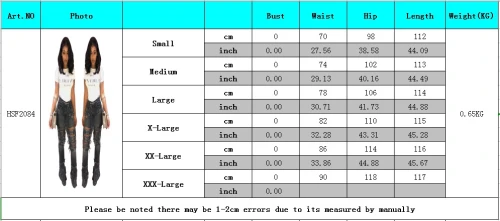 HSF2084 Fashion Jeans Pants Pant