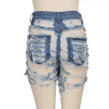 HSF2257 Fashion Jeans Pants Pant Short  Shorts