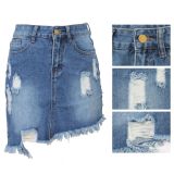 HSF2045 Fashion Jeans Skirts Skirt