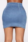 HSF2042 Fashion Jeans Skirts Skirt