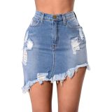HSF2045 Fashion Jeans Skirts Skirt
