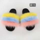 Faux Fur Slides Slippers