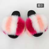 Faux Fur Slides Slippers