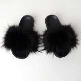 Faux Fur Slides Slippers