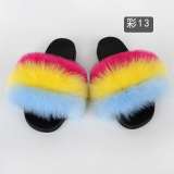 Faux Fur Slides Slippers