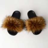 Faux Fur Slides Slippers