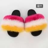 Faux Fur Slides Slippers