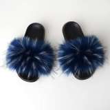 Faux Fur Slides Slippers