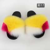 Faux Fur Slides Slippers